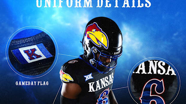 black KU uniforms
